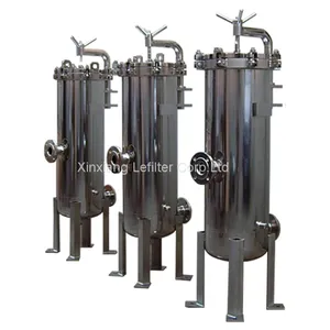 4 Bag Filter Housing Stainless Steel 304 Multi Bag Filter Housing for Impurity Filtration thumbnail-1