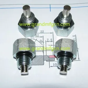 Male Metric Thread M12X1.5 Magnetic Steel Oil Drain Plugs for Lubrication Systerm thumbnail-1