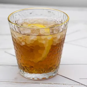 300ml 360ml Hammer Pattern Cup Hammered Glasses Mug thumbnail-2