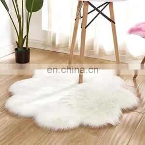 New Design Home Carpet Microfiber Synthetic Sheepskin Faux Fur Rug thumbnail-2
