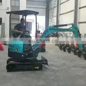 Factory Price Chinese Mini Excavator 1.8 Small Digger Crawler Excavator thumbnail-1