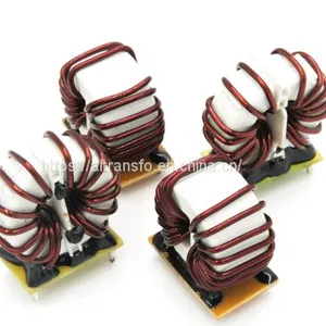 Toroidal Choke/Filter Inductor With Base for Circuit Board thumbnail-1