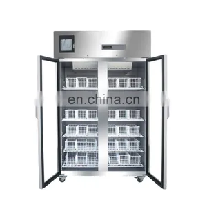 Ultra Low Temperature Freezer Laboratory Medical Blood Bank Portable Vaccine Freezers Equipment Heavy Deep Temperature Freezer thumbnail-2