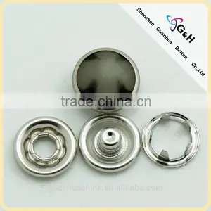 18L Horn Pearl Prong Snap Button 333# thumbnail-1