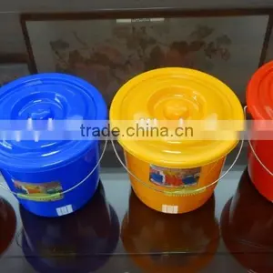 Promotional 5.5L Plastic Bucket With Lid thumbnail-3