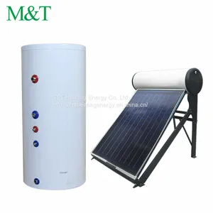 150 200 300l Color Steel Solar Water Heater Pressured Boiler Room Heater thumbnail-1