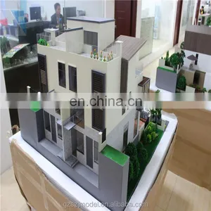 Quality Assured Luxury Model for Sales , Led 3d Miniature Building Scale Model thumbnail-4