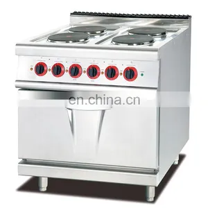 High Quality Electric Range Hot Cooker With 4 Hot Plate / Electric 4 Hot Plate Stove With Oven thumbnail-1