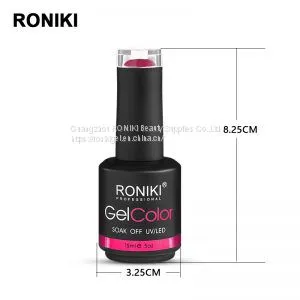 RONIKI Gel Nail Polish Custom New Bottles Colors Gel Polish Wholesale Nail Painting Color Gel thumbnail-1