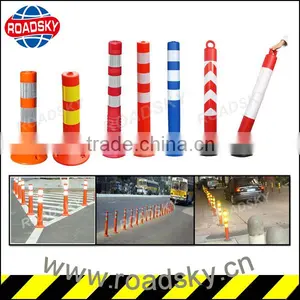 Driveway Temporary PE Warning Decorative Bollards thumbnail-1