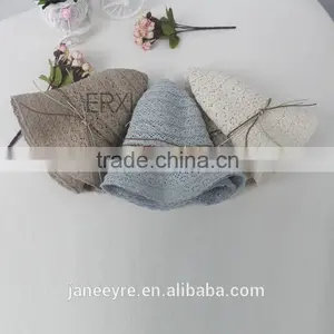 Newest Design Ladies Summer Sun Foldable Straw Hat Wholesale thumbnail-4