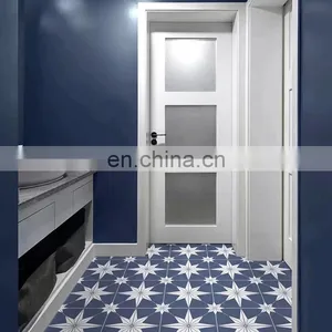 Nordic Black and White Geometric Floret Brick 300*300 Kitchen Bathroom Wall Brick thumbnail-3