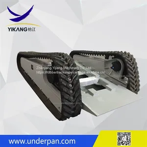 Hot Sale Mini Fire Fighting Robot Triangle Rubber Track Undercarriage From China Chassis Manufacturer thumbnail-3
