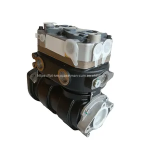FPT IVECO CASE Cursor9 F2CFE614A*B041/F2CGE614F*V004 5802431166 Double Cylinder Air Pump 504293730/5802497411 thumbnail-2