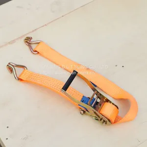 Ratchet Tie Down With Double J Hook thumbnail-5