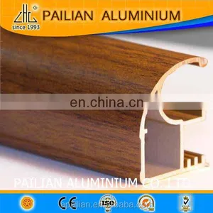 Wood Grain Timber Like Water Proof Eco Friendly Products Garden Use Outdoor Aluminium Fence thumbnail-4