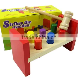 New Fashion Wood Baby Game For Baby,Lovely Solid Wood Child Game For Chid,Kid Knocking Games thumbnail-6