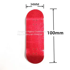 Mini Finger Skateboard Complete Professional Maple Wood Finger Board With Ball Bearings thumbnail-5