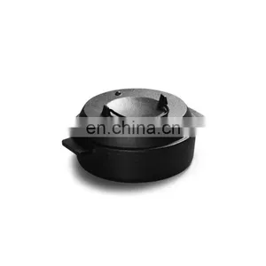 Cast Iron Cookware Roast Chicken Baking Pan Dutch Oven thumbnail-2