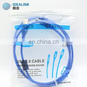 High Quality 24AWG 15m Usb 2.0 Cable Usb Printer Cable for Printers /scanners thumbnail-4