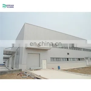 Right Angle New Cantilever Truss Structure Building Design Bearing Structure Steel Warehouse Insulation thumbnail-1