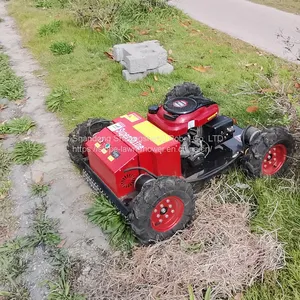 Loncin 196cc 7HP Gasoline Engine Battery Operated Radio Controlled Weeding Machine thumbnail-3