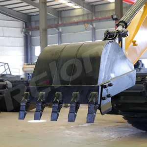 Construction Equipment Amphibious Excavator With Pontoon Undercarriage thumbnail-5