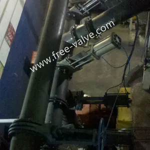 Pneumatic knife gate valve 02