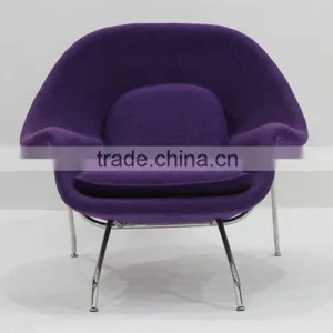 Waiting Room Comfort Design Lounge Womb Chair and Ottoman thumbnail-3