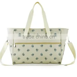 Waterproof Canvas Laptop. Single Shoulder Bag, Diaper Bag, Mommy thumbnail-5