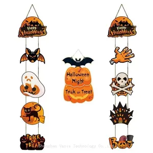 Customizable Halloween Door Hangings - Scary & Cute Styles, for Event Planners & Retailers thumbnail-1