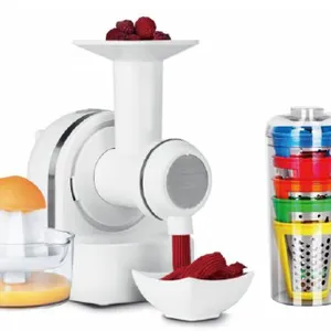 Small Food Processing Processor, Vegetable Slicer, Ice Cream Maker, Orange Juice Maker（Wechat:13510231336） thumbnail-1
