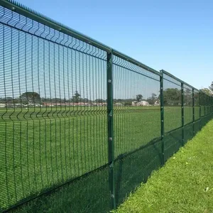 358 Anti Climb Security Fence Galvanized & PVC Coated Dual Protection Fence thumbnail-1