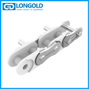 LONGOLD Plastic Combined Chain, Low Noise & Corrosion Resistant, Conveyor Chain for Medical Product Production thumbnail-3