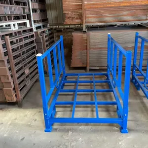 Heavy-Duty Foldable Tyre Stacking Rack for Warehouse Storage thumbnail-4