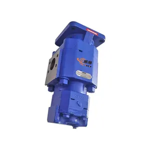 SDLG Original 4120008462 100/10 Gear Pump for L956F Wheel Loader thumbnail-3