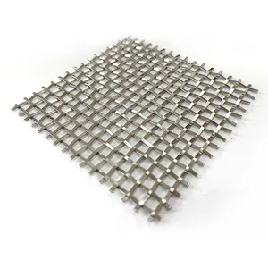 Customizable 316 Stainless Steel Woven Metal Mesh - Architectural Grade for Facade Cladding thumbnail-1