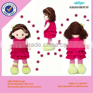 Cute Plush Girl Doll Toy,children Toys thumbnail-1