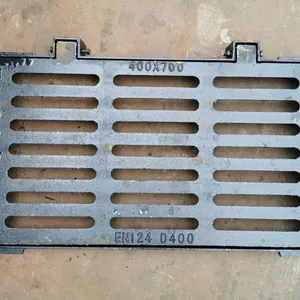 Ductile Iron Manhole Cover Square Round Sewer Manhole Cover and Floor Drain Grate thumbnail-2