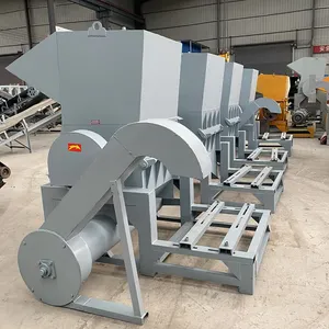 China Manufacturer Plastic Crusher Machine | Screw Discharge Plastic Shredder |Plastic Film Granulator|Plastic Lumps Shredder thumbnail-3