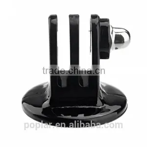 Poplar Monopod Tripod Mount Adapter Plastic Black Color Tripod Adapter Gopros thumbnail-4