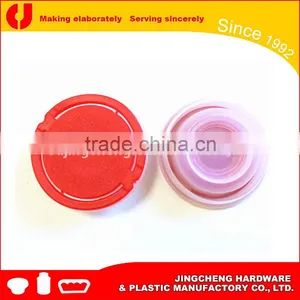 42mm Plastic PE Screw Pull up Cover/plastic Cap for Tinplate Can thumbnail-1