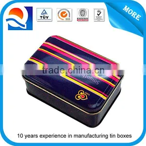 Tin Packaging for Business Cards With Plastic Handle thumbnail-1