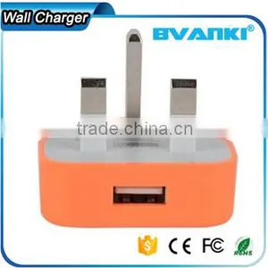 5V 1A Travel Charger Usb 5V 1A Colorful Mini Usb Home/travel Charger Quick Charging 5V 1A 3 Pin Usb Travel Charger Free Sample thumbnail-2