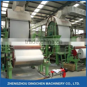 1880mm Small Type Toilet Paper Manufacturing Machine Paper Making Line thumbnail-1