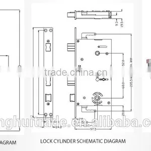 2016 Zinc Alloy Security Digital Remote Controlled Wireless Door Lock thumbnail-6
