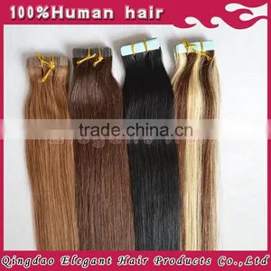 Cheap Remy Tape Human Hair Extensions 2.5g Per Piece Full Cuticle Peruvian Hair thumbnail-3