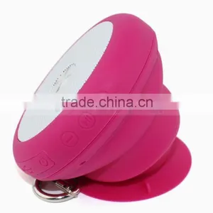Outdoor Mini Shockprrof Waterproof Speakers Flexable Bluetooth Bathe Mushroom Cloud Speaker With Kaychain thumbnail-4