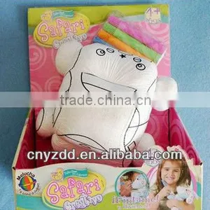 Innovative Product Washable Painting Plush Toy thumbnail-1
