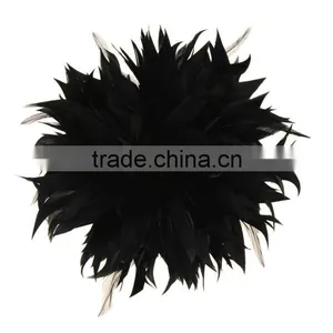 Fancy Feather Flower Hair Fascinator/Clip/Barrettes thumbnail-3